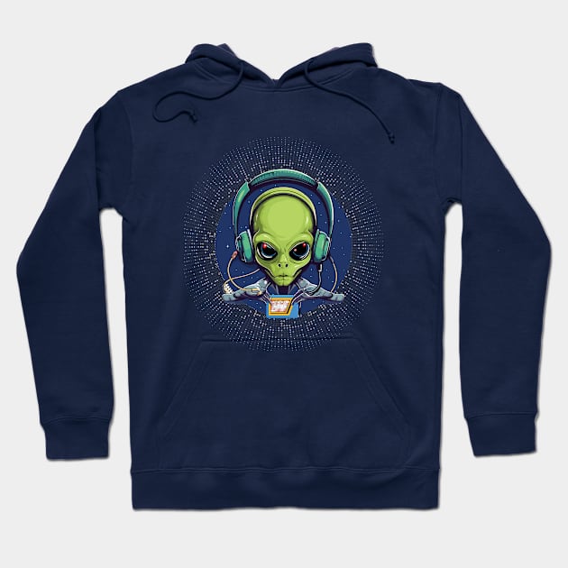 Alien Hoodie by piksimp